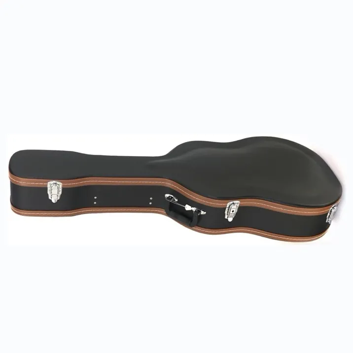 41'' Black with Brown Binding Acoustic Guitar Hard Case