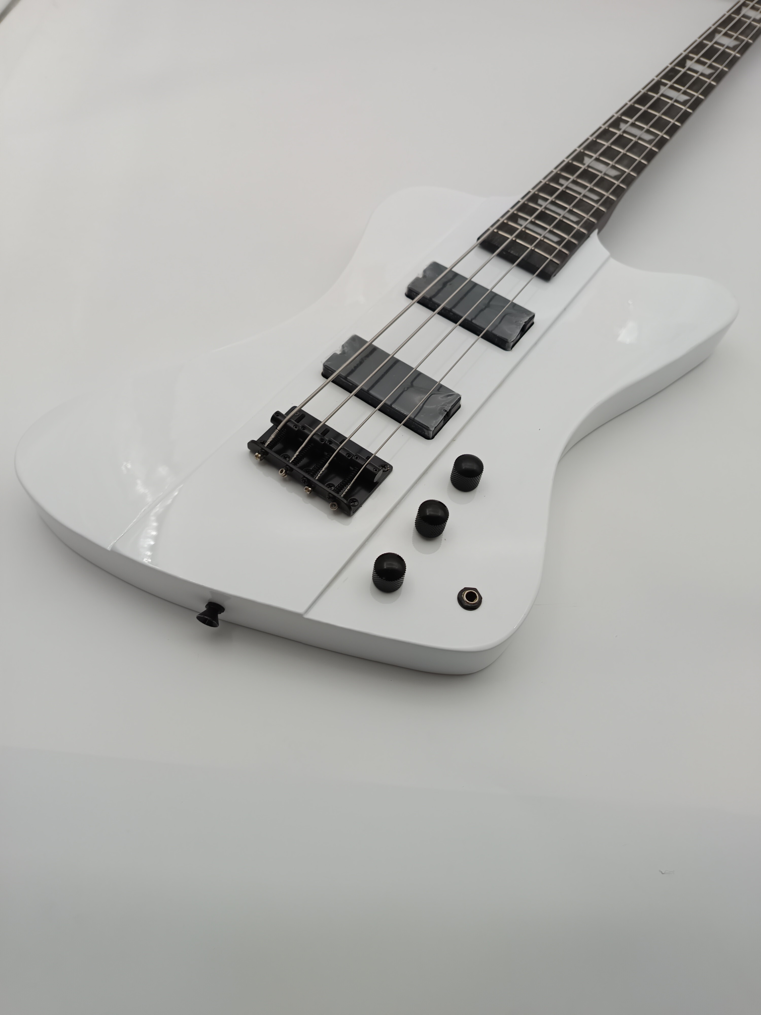 Afanti 4 String White Color Electric Bass Guitar