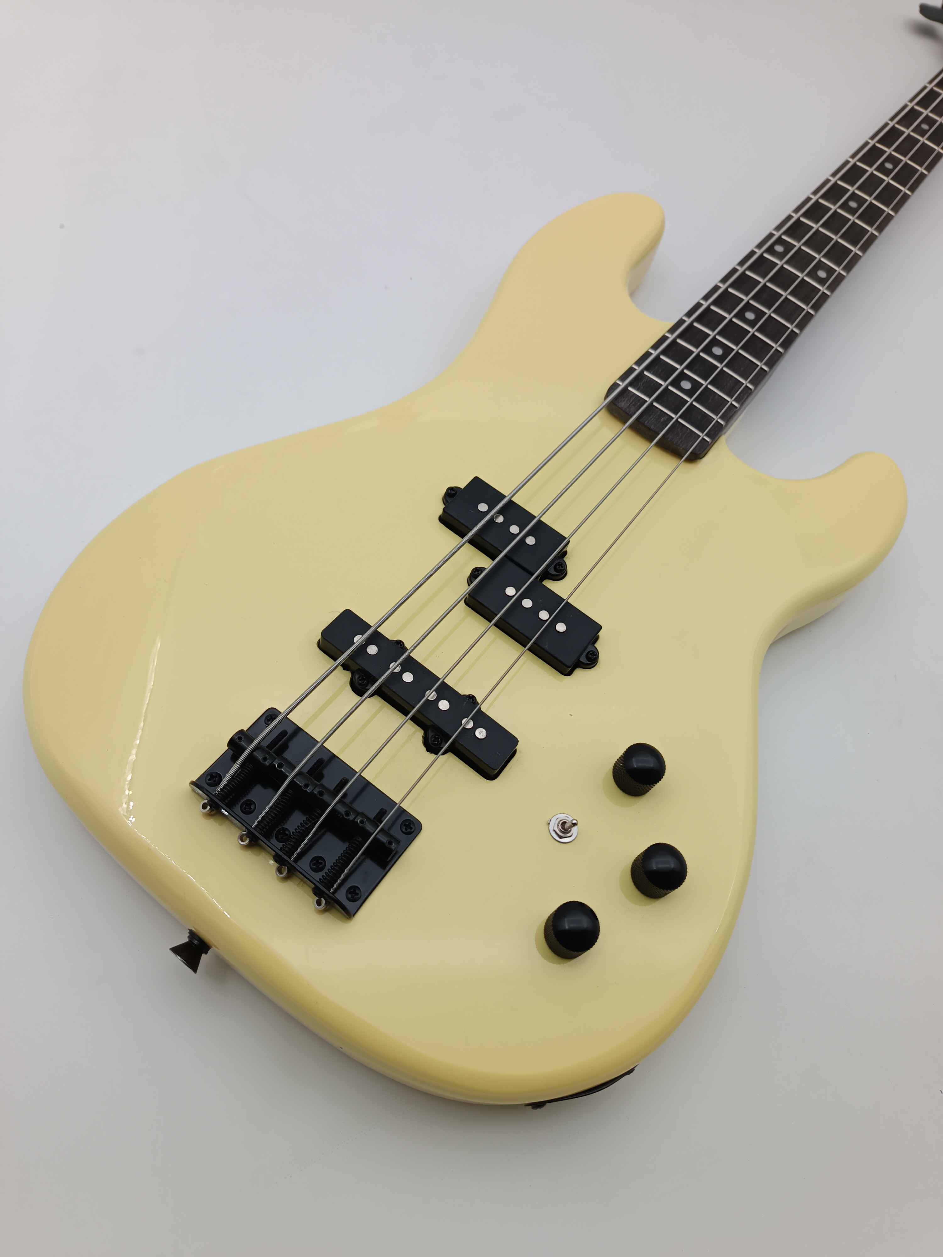 Afanti 4 String Yellow Color Electric P Bass Guitar