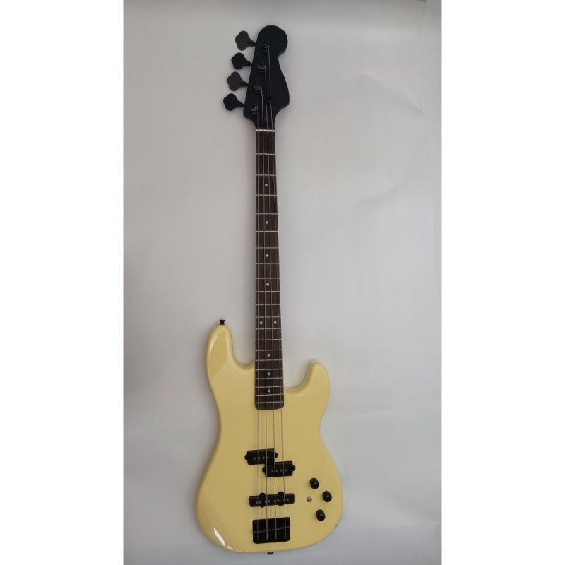 Afanti 4 String Yellow Color Electric P Bass Guitar