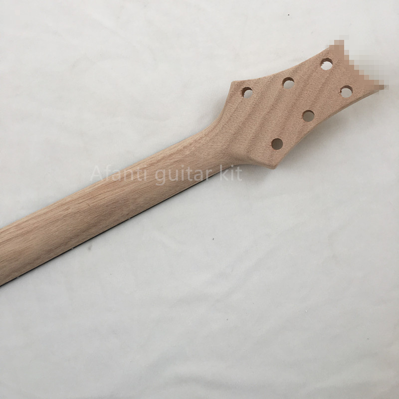 Afanti Mahogany Body with Ash Veneer Left Handed DIY Electric Guitar Kit
