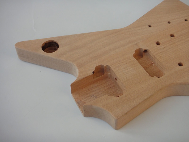 Afanti Unfinished Build Your Own DIY Electric Guitar Kit