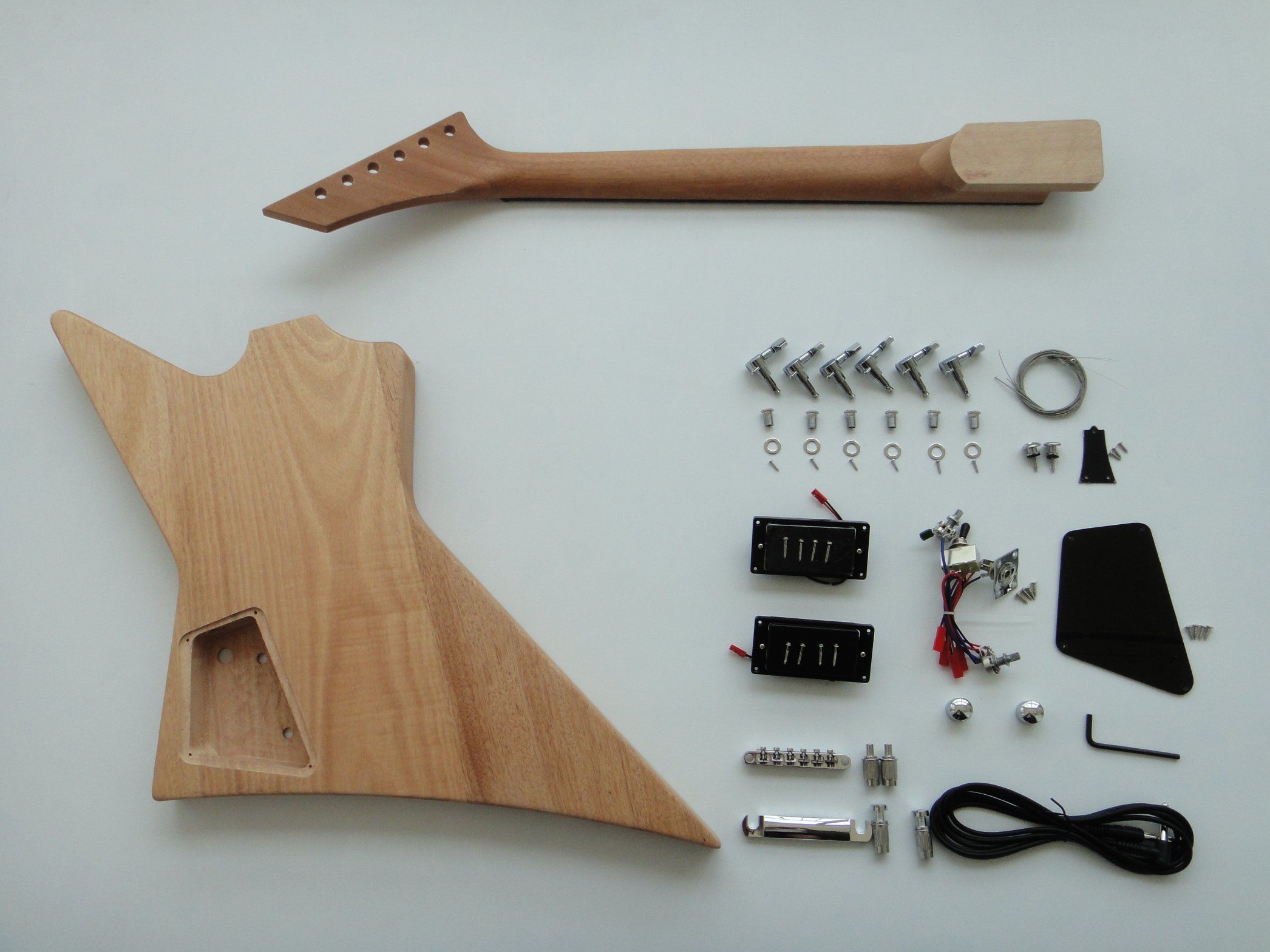 Afanti Set in Rosewood Fingerboard DIY Electric Guitar Kit
