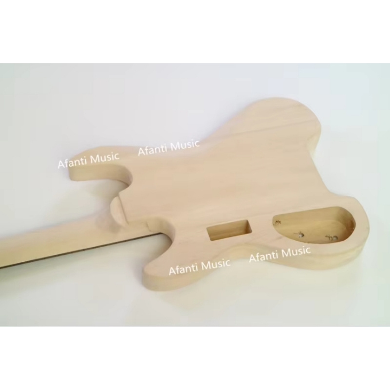 Afanti Basswood Body Maple Neck DIY Headless Electric Guitar Kit
