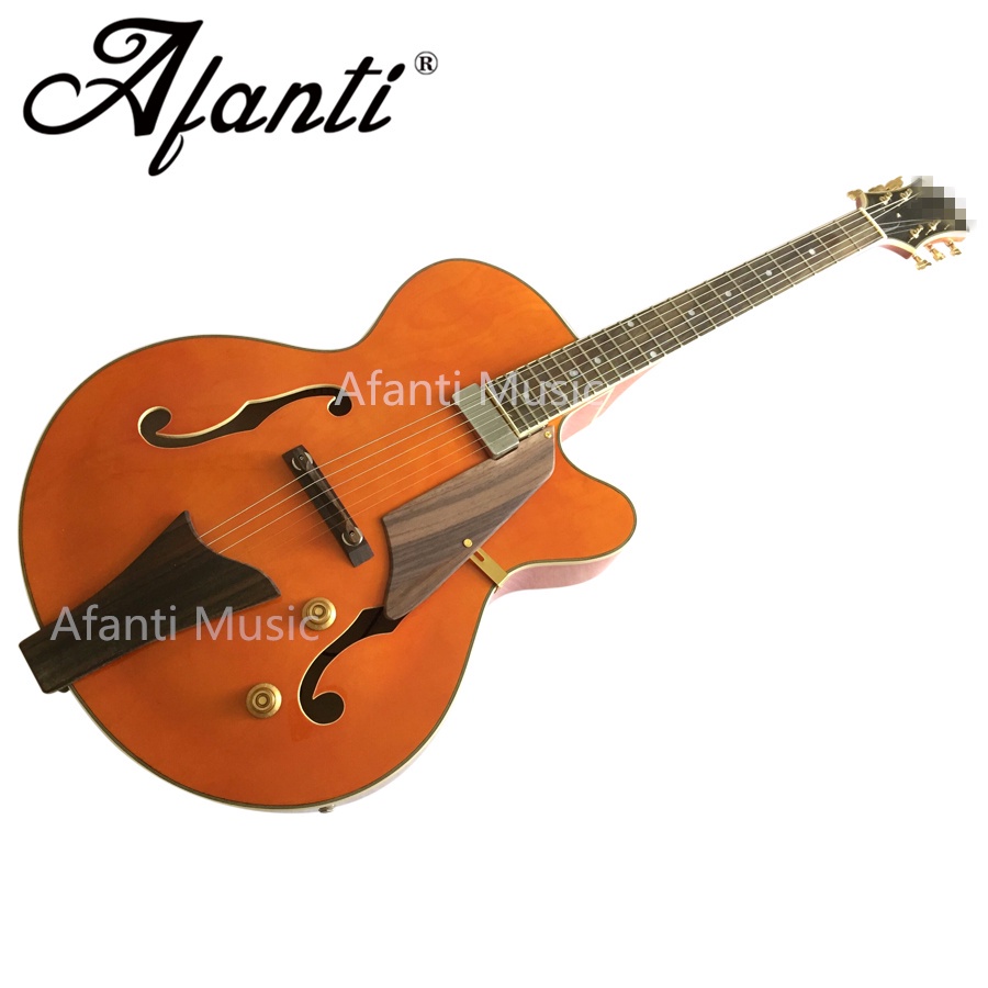 Afanti Music Guitar / L5 Hollow Body Electric Guitar