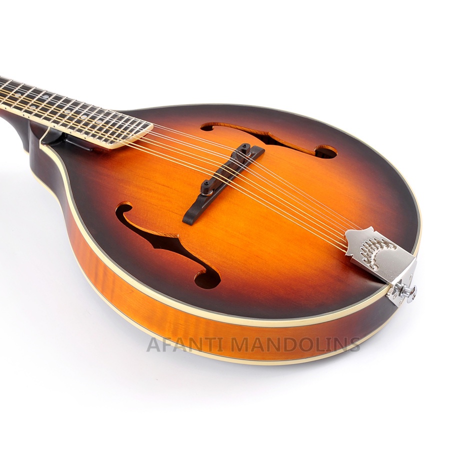 Afanti a Style F Hole Solid Flamed Maple Mandolin