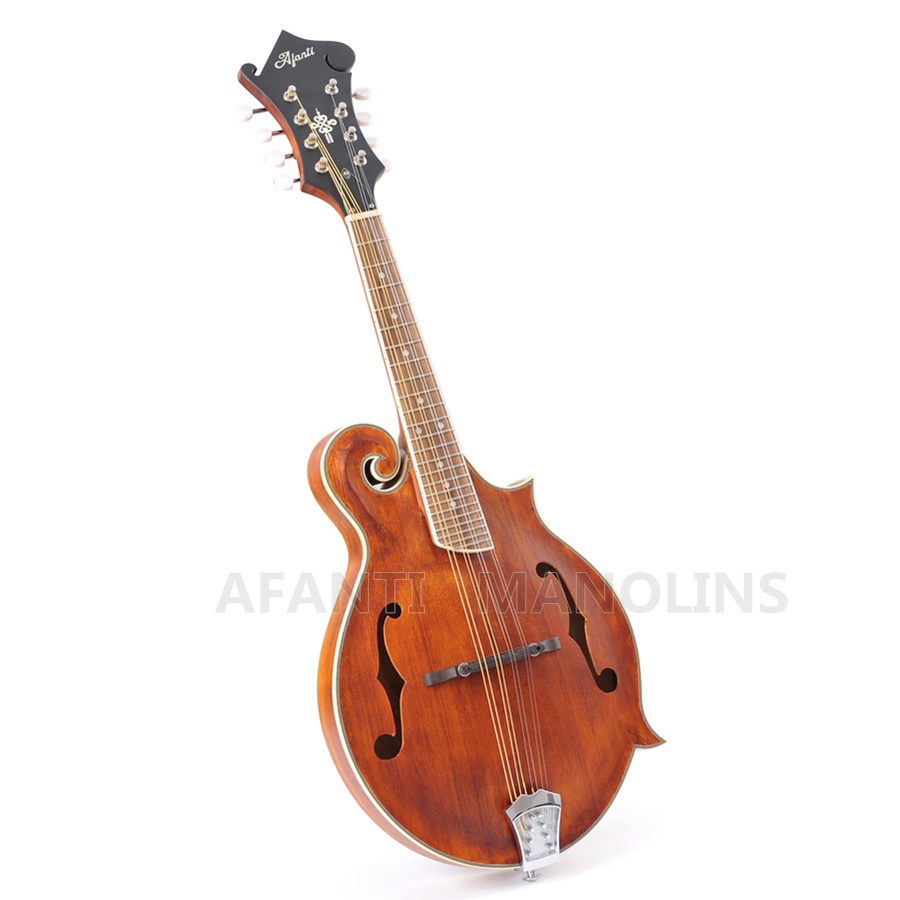 Afanti Solid Sprue Top Maple Back F Style Mandolin