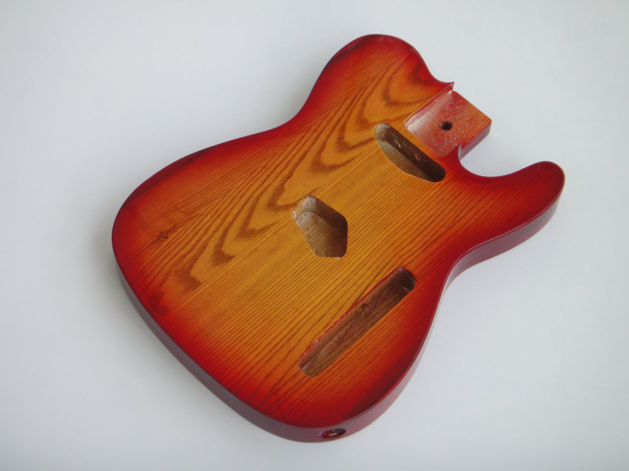 Afanti Sunburst Color Ash Wood Tl Electric Guitar Body