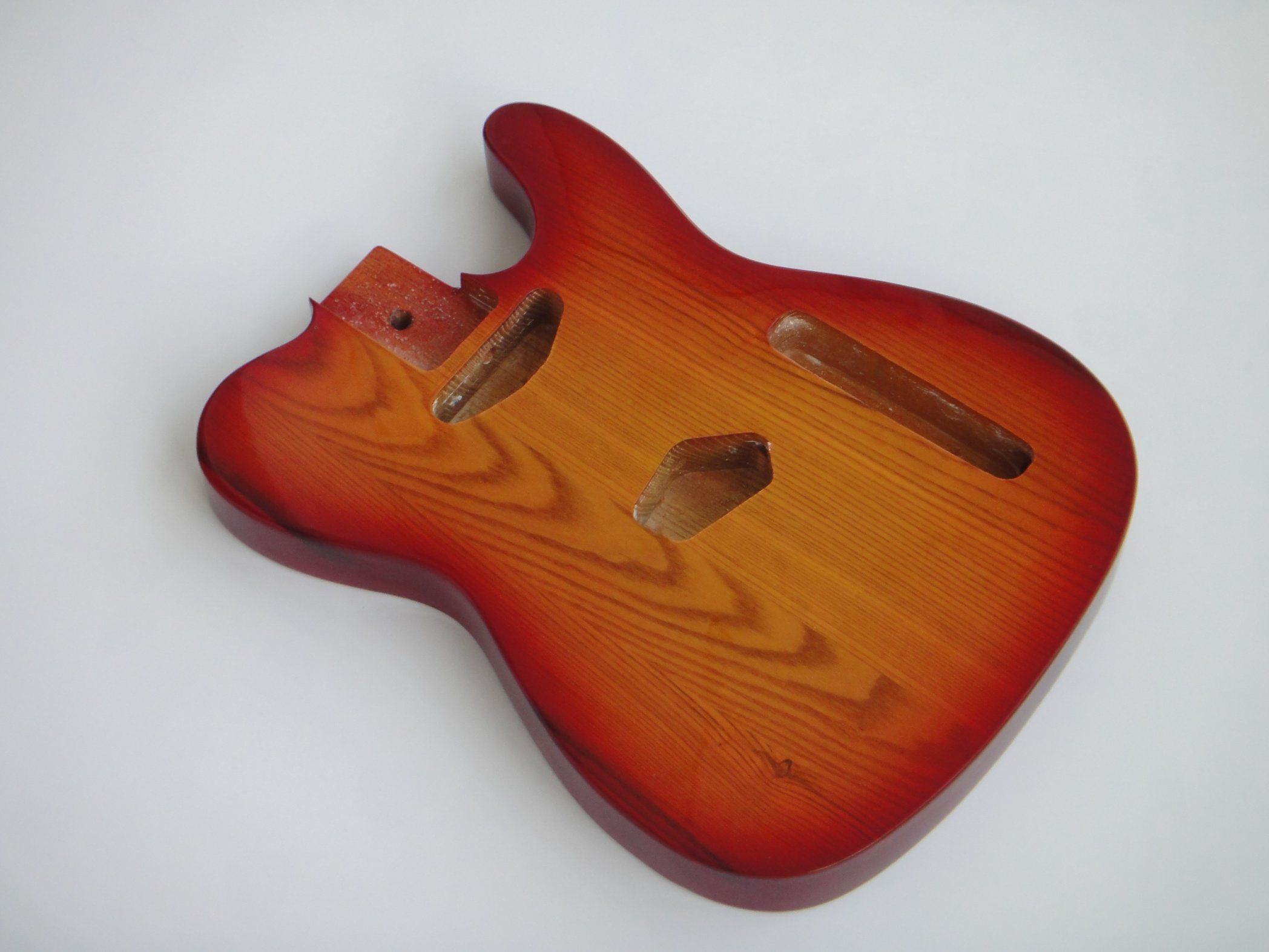 Afanti Sunburst Color Ash Wood Tl Electric Guitar Body