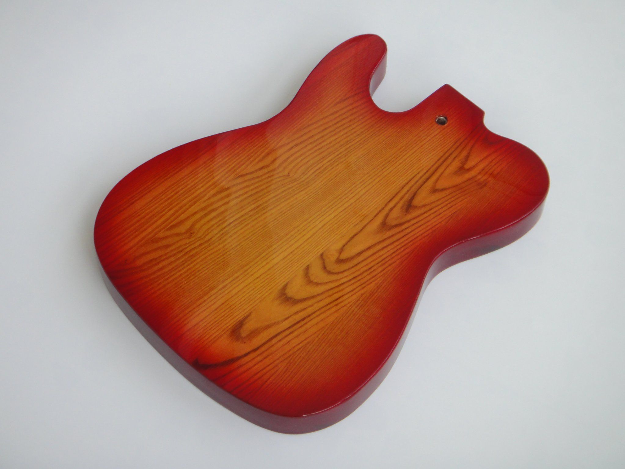 Afanti Sunburst Color Ash Wood Tl Electric Guitar Body