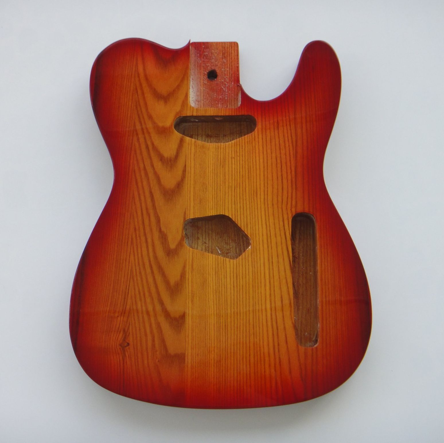 Afanti Sunburst Color Ash Wood Tl Electric Guitar Body