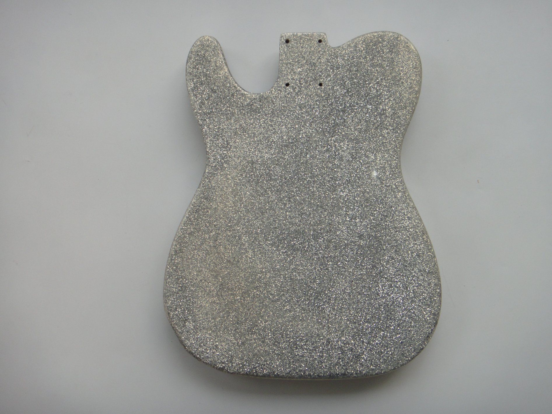 Afanti Silver Metal Flake Color Ash Wood Tl Guitar Body