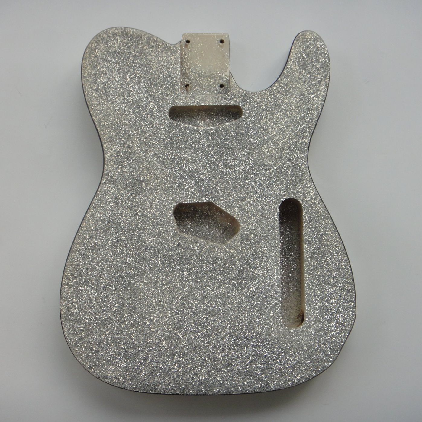 Afanti Silver Metal Flake Color Ash Wood Tl Guitar Body