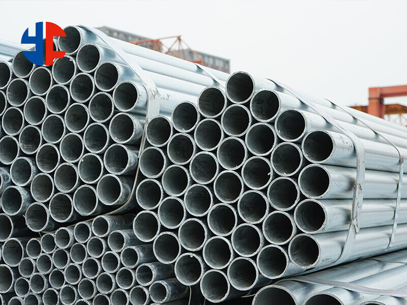 DN15-DN200 1.5 inch 18 gauge thick wall hot dipped galvanized u pipe c clamp seamless steel round tube for irrigation