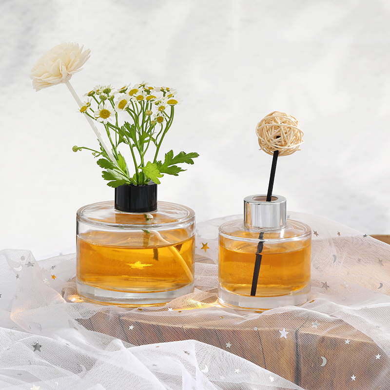 Round glass bottles air freshener packaging