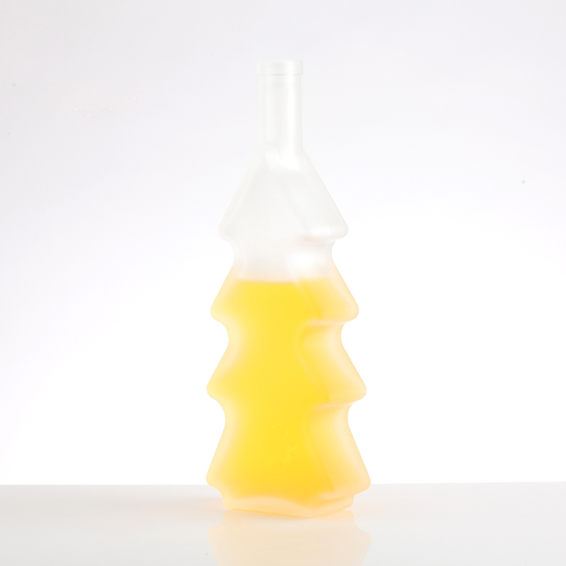 500ml Frosted glass bottle with cork