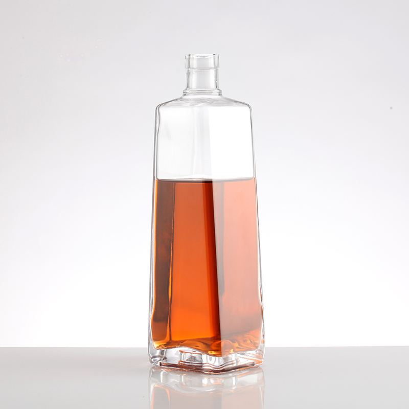 Food grade 750ml whisky glass bottle