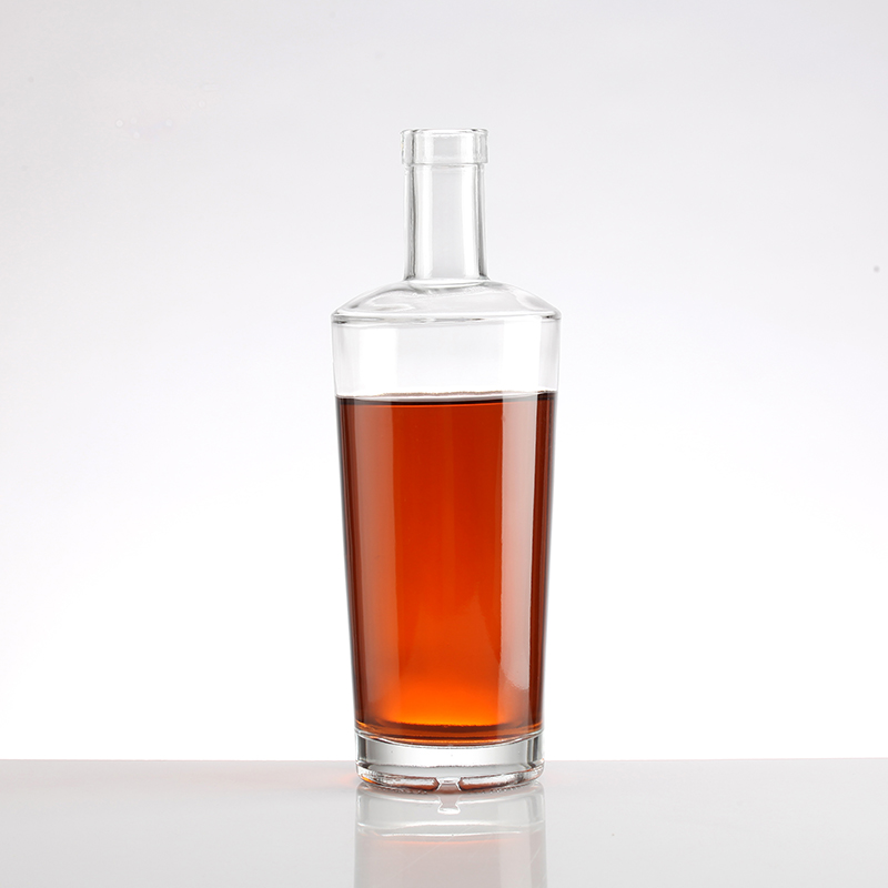 Whisky bottle with slightly wide shoulder