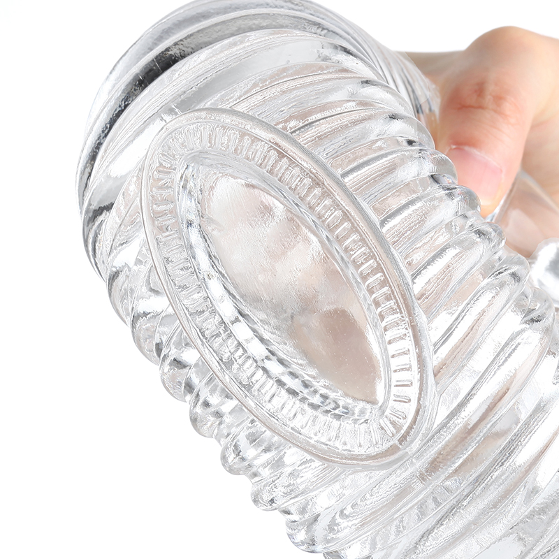 Classic shape brandy glass bottles with lid