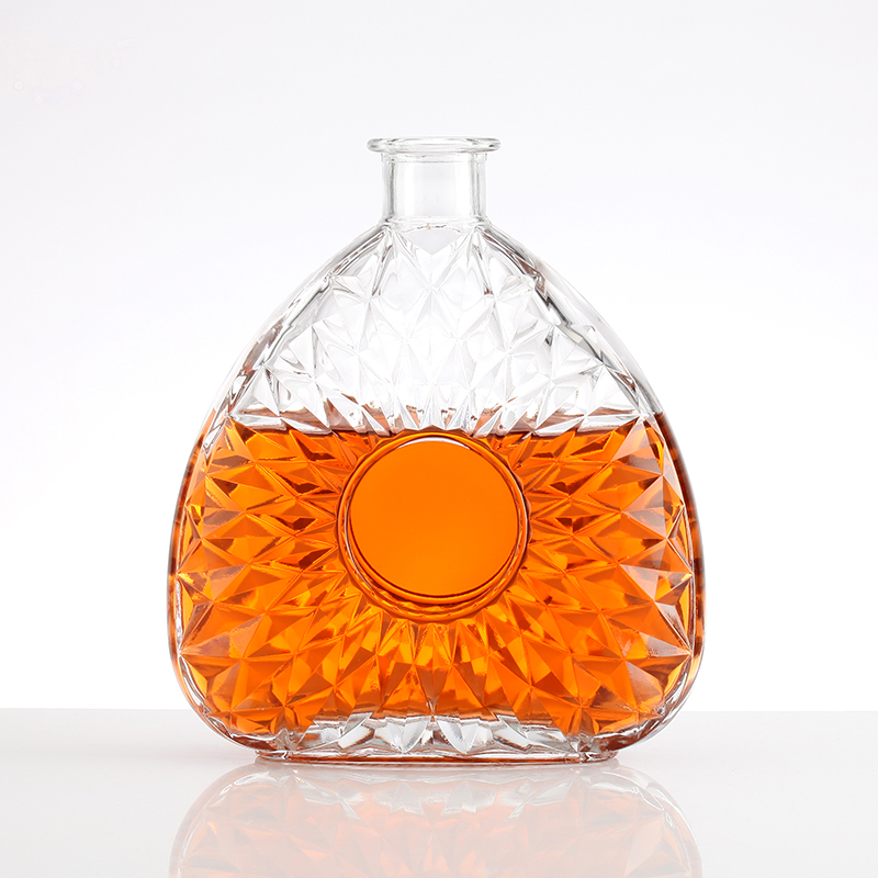 Spirit alcohol brandy glass bottle 700ml
