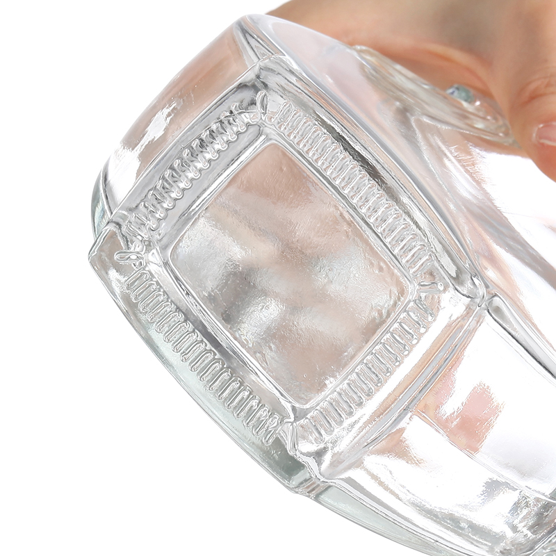 Violin Simple Shape Glass Bottle