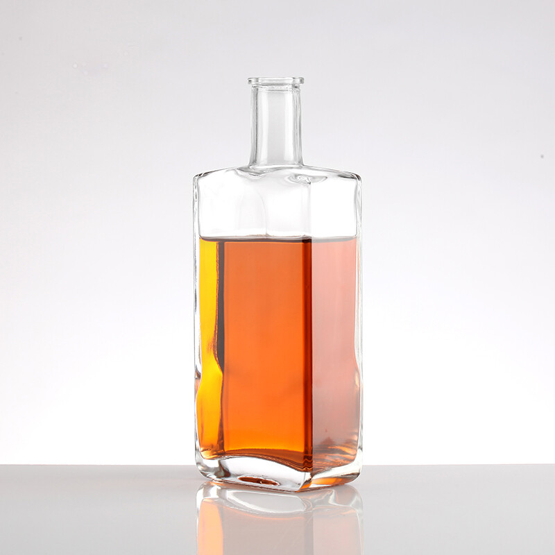 Square Gin Bottle