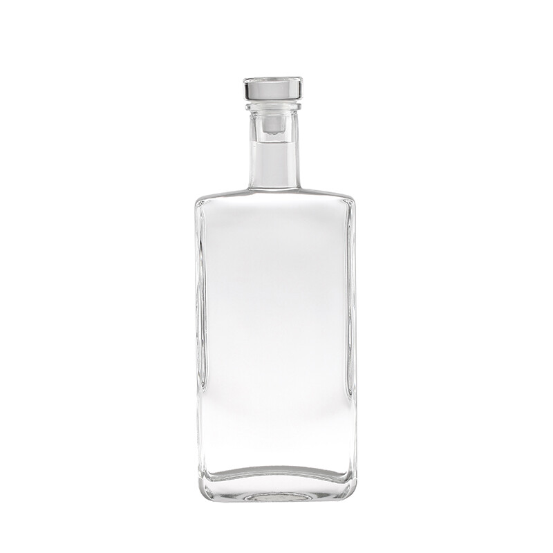 Square Gin Bottle