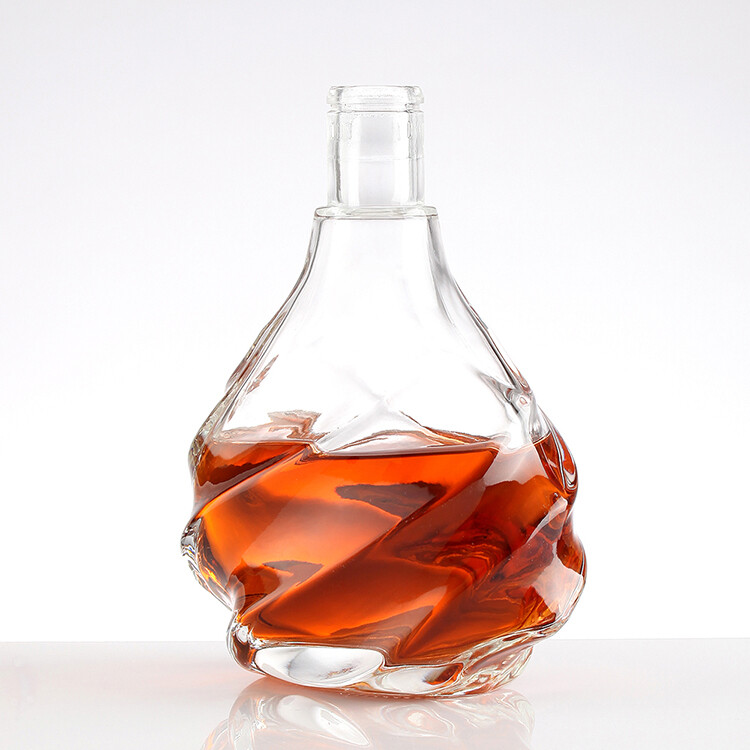 Fancy Glass Bottles For Alcohol