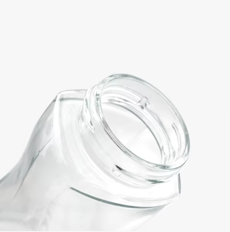 Luxury 420ml 850ml Glass Coffee Jars with Lids