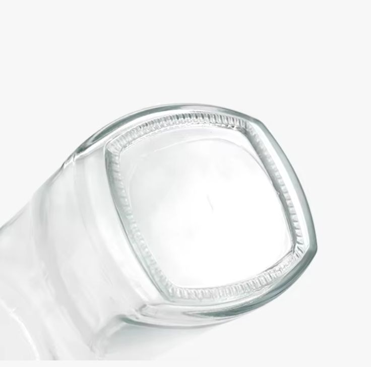 Luxury 420ml 850ml Glass Coffee Jars with Lids