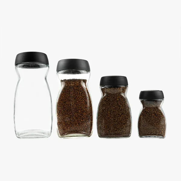 Custom 6.5oz 13oz 26.5oz 29oz Glass Coffee Jars 