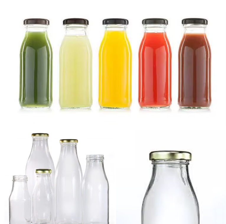 200ml, 250ml, 300ml, 375ml, 480ml, 500ml Juice Beverage Glass Bottle