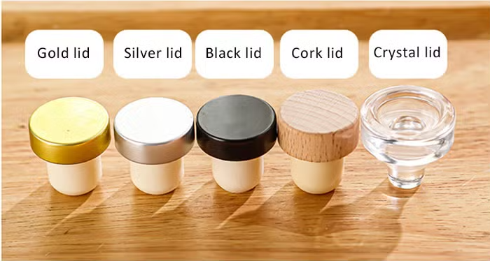 Wooden Stopper Cork Cap for Vodka Lids & Bottle Closures