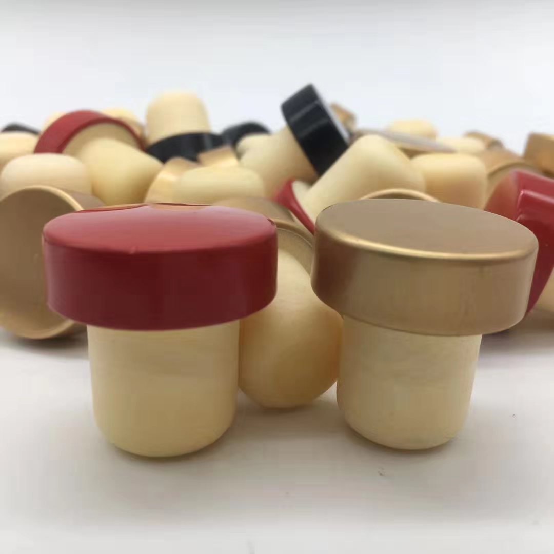 Custom Pattern T-Shaped Cork Stopper 