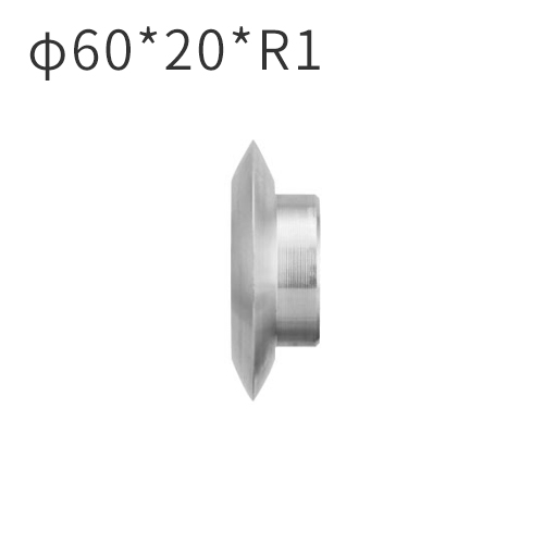 Mingde fabrication de machines 60*20*R1MM Roue de pression en alliage d'aluminium avec goupille pour machine d'emballage de profilés