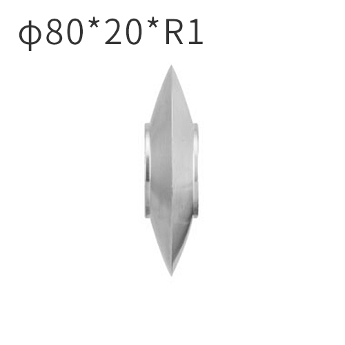 Mingde fabrication de machines 80*20*R1MM Roue de pression en alliage d'aluminium avec goupille pour machine d'emballage de profilés