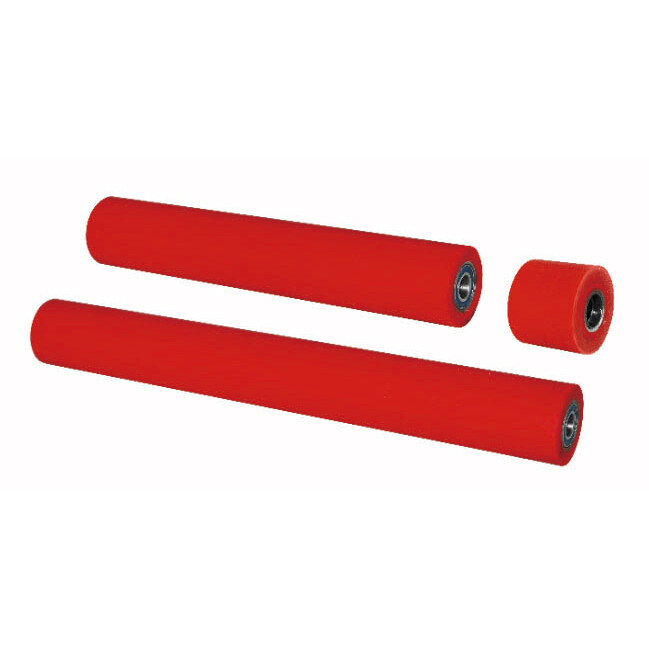 Mingde maquinaria de fabricación rodillo de película 650MM largo para máquina de envolver perfiles Mingde maquinaria de fabricación rodillo de película 650MM largo para máquina de envolver perfiles