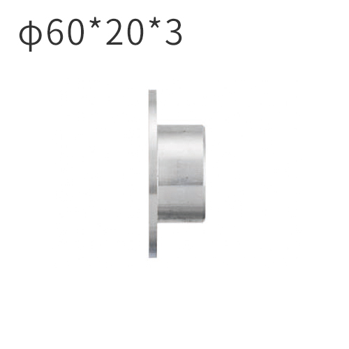 Mingde fabricación de maquinaria 60*20*3MM Rueda de presión de aleación de aluminio con pasador para máquina de envolver perfiles