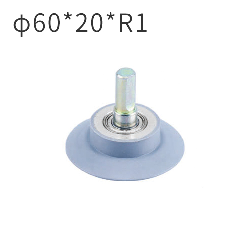 Mingde maquinaria de fabricación 60*20*R1MM Ruedas de silicona importadas con pasadores para máquina de envolver perfiles Mingde maquinaria de fabricación 60*20*R1MM Ruedas de silicona importadas con pasadores para máquina de envolver perfiles