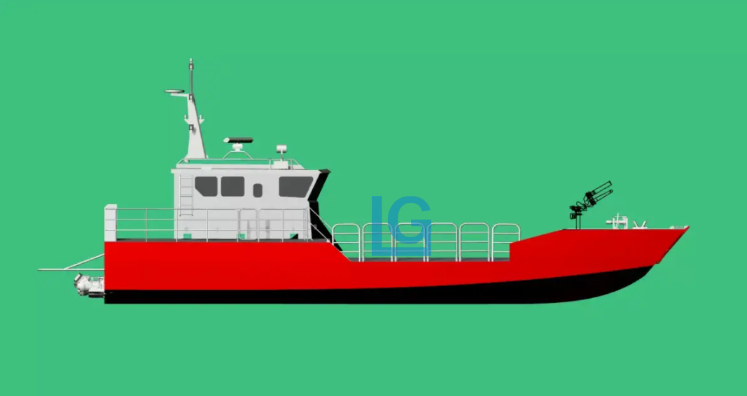 22m aluminum fire boat
