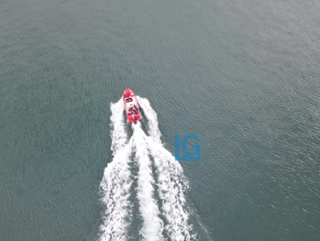 6m aluminum fire boat