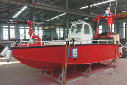 6m aluminum fire boat
