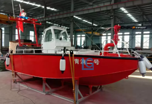 6m aluminum fire boat