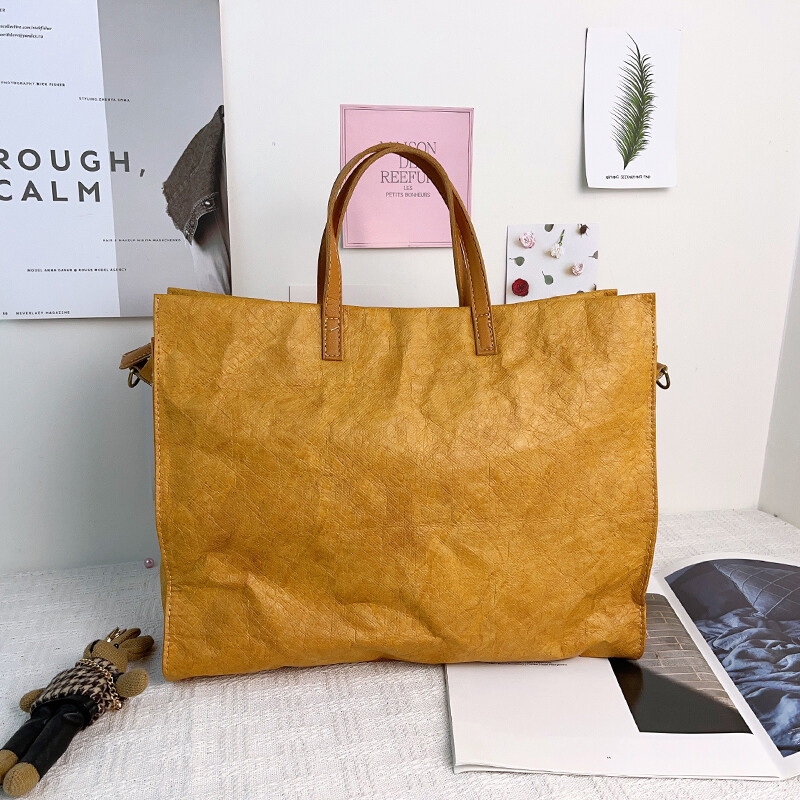Kraft paper tote bag