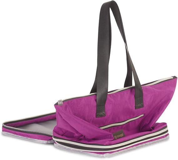 biaggi ZipSak Boost! Foldable Travel Tote – Lightweight, TSA Approved, Convertible Carryall for Airplane, Gym, Weekender