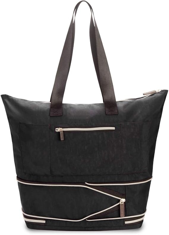 biaggi ZipSak Boost! Foldable Travel Tote – Lightweight, TSA Approved, Convertible Carryall for Airplane, Gym, Weekender