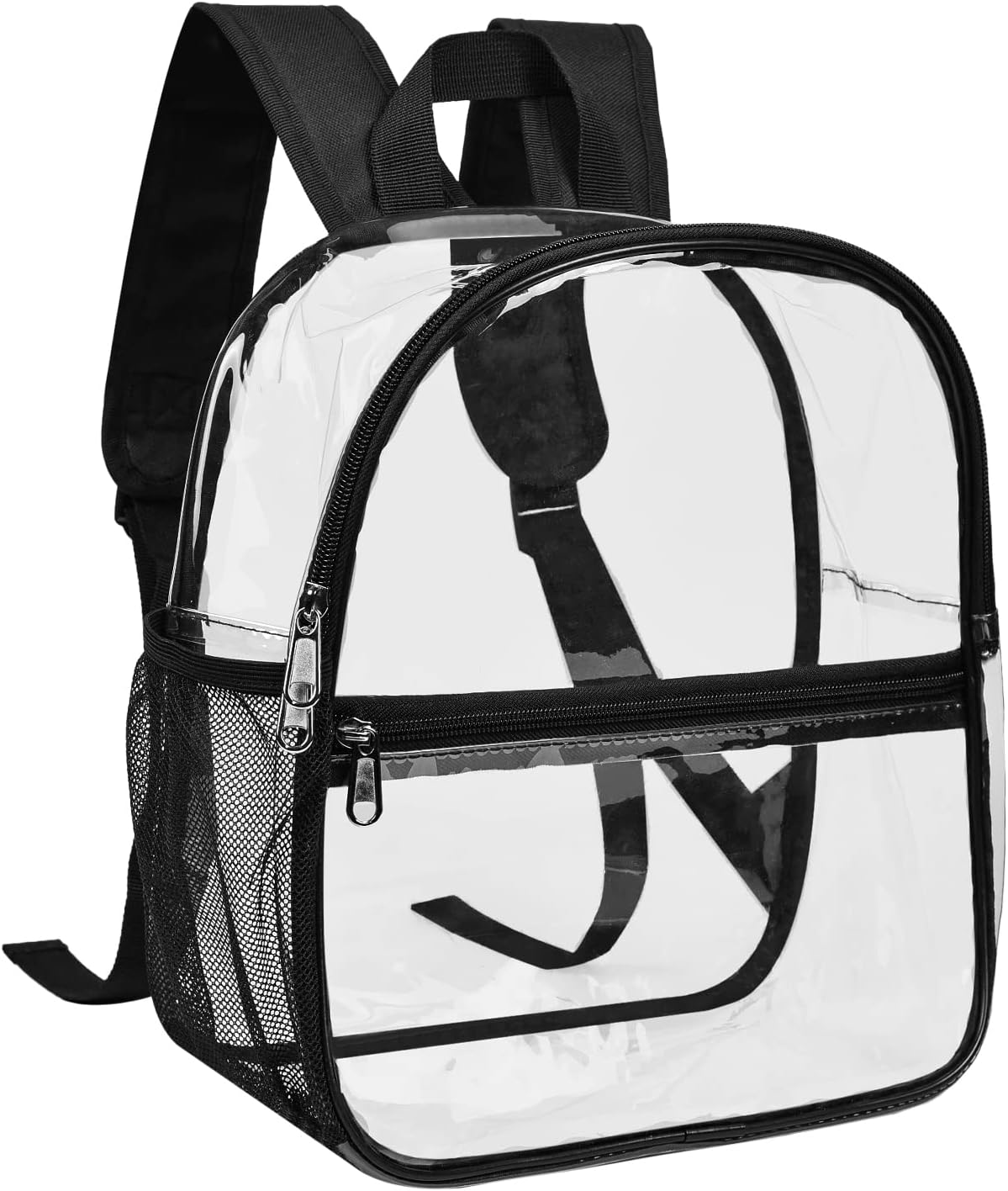 lear Backpack for Stadium Approved 12×6×12, Water proof Clear Bag for Stadium Events and Concert Work Sport Event