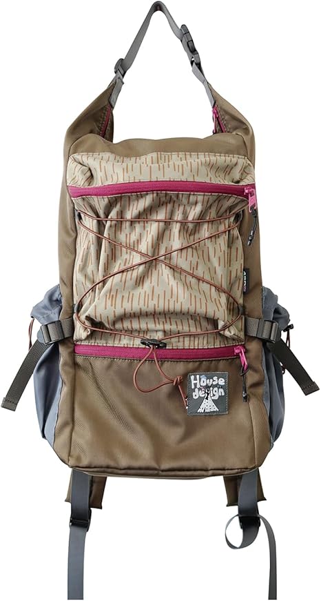 Outdoor Camping Backpack 20L, Raindrop Design, Multi-Pocket and Lightweight, Adjustable Shoulder Straps, Spacious and Durable for Hiking, Travel, and Daily life