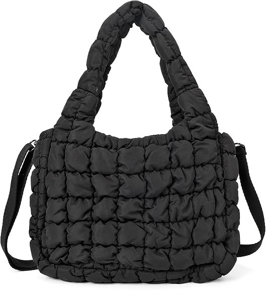 Tote Bag for Women Quilted Tote Bag Crossbody Carryall Bag Soft Puffy Hobo Handbag Puff Purse Tote Bag for Women Quilted Tote Bag Crossbody Carryall Bag Soft Puffy Hobo Handbag Puff Purse