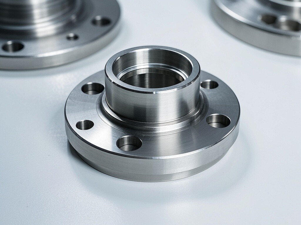 CNC Turning Machining Inconel Stainless Steel Welding Neck Flange